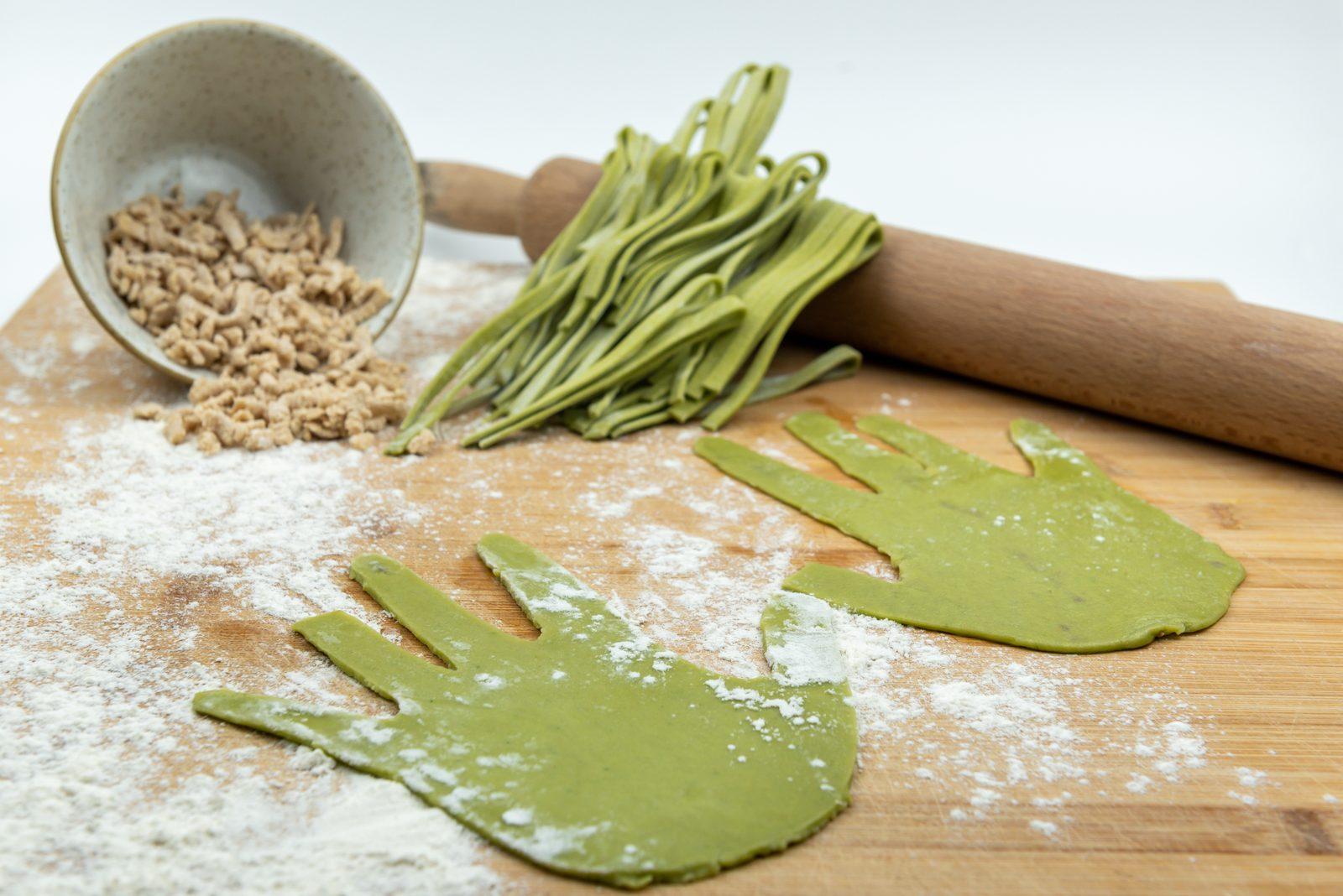 Pâtes fraîches faites à la main
