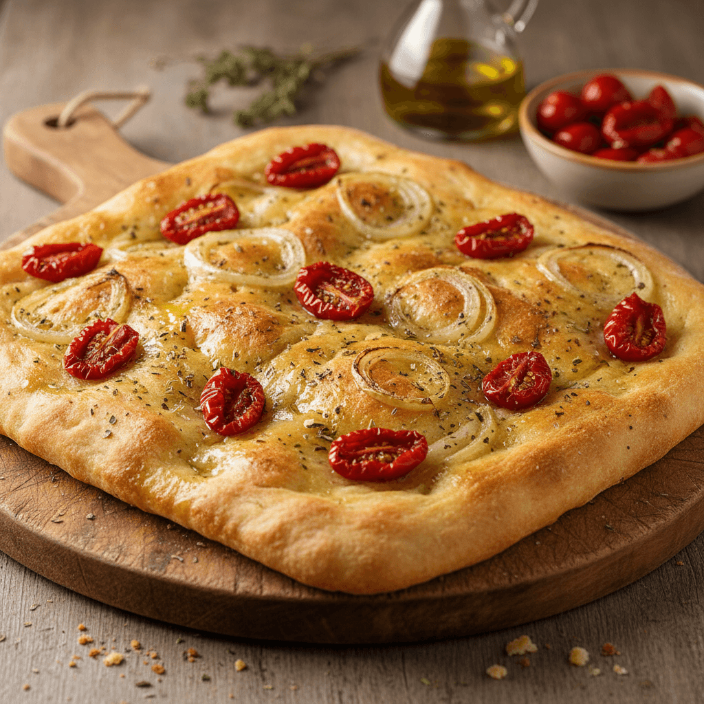Focaccia ragusana all'olio